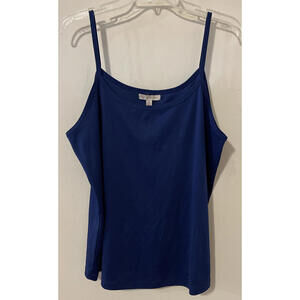 Established 1962 Womens XL Blue Sleeveless Tank Top Blouse! A2470